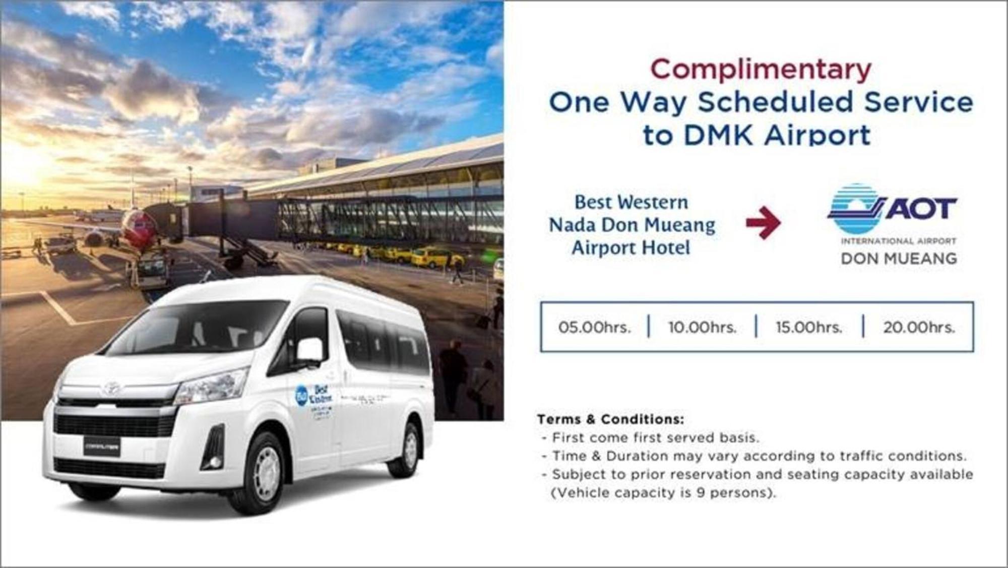 Best Western Nada Don Mueang Airport Hotel Банкок Екстериор снимка